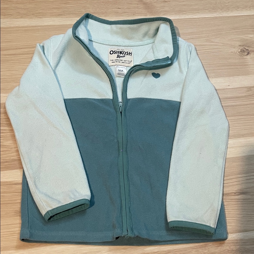 OshKosh B'gosh Blue and Teal Fleece Jacket